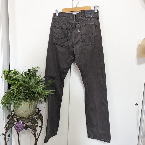 Levi's 514 Dark Gray Men's Jeans - Picture 5 of 5